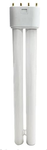 Buzzeap Ampoule de rechange pour lampe anti-moustique, ampoule à double tube en forme de H, cette ampoule est adaptée pour le zapper d'insectes d'intérieur et d'extérieur