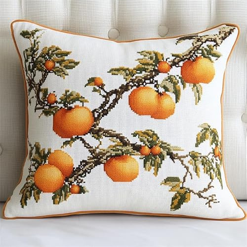 XDEGHUANGSS Juego de alfombras y cojines de nudos, funda de cojín de ganchillo, funda de almohada para el hogar, 43 x 43 cm, caqui