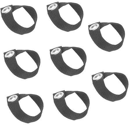 TOYANDONA 8piezas Accesorios para Toldos De Tienda Hebillas Fijas para Postes De Tienda Unidades Fijación De Varillas De Toldo para Camping y Acampada