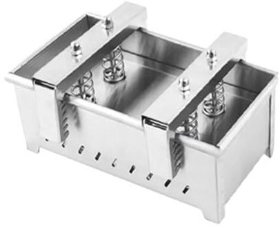 Ronyme Prensa para Carne, Herramienta Multifuncional de Acero Inoxidable 201 para prensar jamón y Dar Forma a Carne. Ideal para Cocina, 3 Kilos