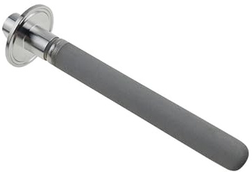 1pc 1.5Tri Clamp to 1/4 NPT/BSPT Female Carbonation Stone Stainless Steel Beer Carbonation Stone Aeration(100mm,NPT)