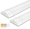 LED Röhre 120cm (2er Pack),Kellerlampe 34W 3750LM 3CCT (3000K/4000K/6500K), Integriertes Gehäuse, Staubgeschützt, , LED LeuchteLED für Büro, Lager, Garage, Werkstätten, Lagerräume, Parkplätze usw.