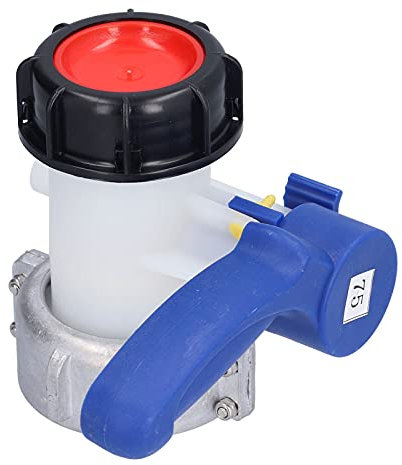 Adaptateur de réservoir fourre-tout IBC DN50 75 mm filetage grossier connecteur de contrôle de sortie de vidange de réservoir Vanne Papillon Adaptateur pour robinet IBC