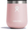 Hydro Flask 10 Oz Wine Glass - Ceramic Stemless Wine Tumbler - Unbreakable with Lid in Trillium Pink