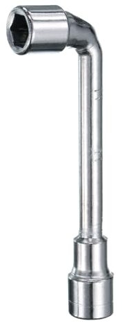 sourcing map Llave hexagonal en ángulo en forma de L de 11 mm 45# de acero de doble extremo métrico de 6 puntos para reparación general, tuberías, mantenimiento de automóviles de bicicleta