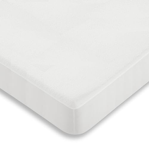 D'A GAMA HOME COLLECTION Protector DE COLCHON Impermeable & Transpirable Modelo. Aire 100% Rizo Microfibra, (Cuna 60X120)