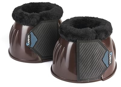 ARMA - Cloches pour Chevaux Comfort Gloss (X Full) (Marron)