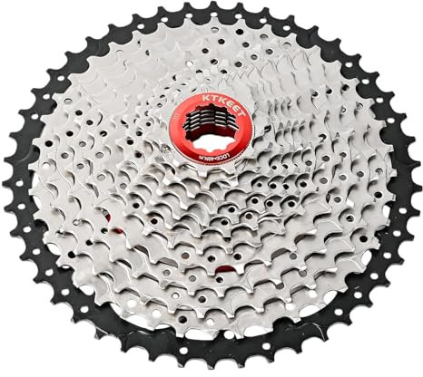 KTKEET 12-växlad cykelkassett 11-28T/32T/34T/36T/46T/50T/52T mountainbike/landsvägscykel kassett 12-växlad cykel kassett kedjehjul kompatibel med Shimano Ultegra xt Sunrace Sram (11-46T)