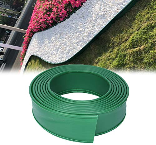 Bordo flessibile in plastica per prato, recinzione per giardino fai da te per separare il prato dalla pietra, disponibile in diverse lunghezze