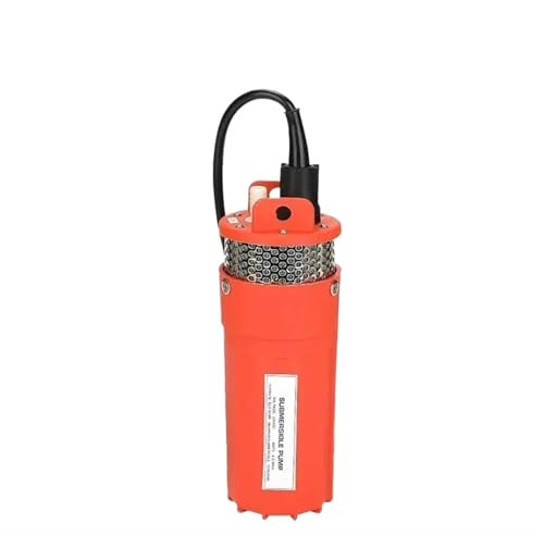 1 pz 12 V 24 V 220 V 6L/min Lift = 70m Pompa sommergibile for pozzo profondo for pannelli a energia solare Piccolo(Red,12V)