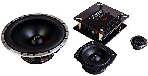 VIBE Audio CVEN 6.5 Inch 3 Way SQL Component Speaker