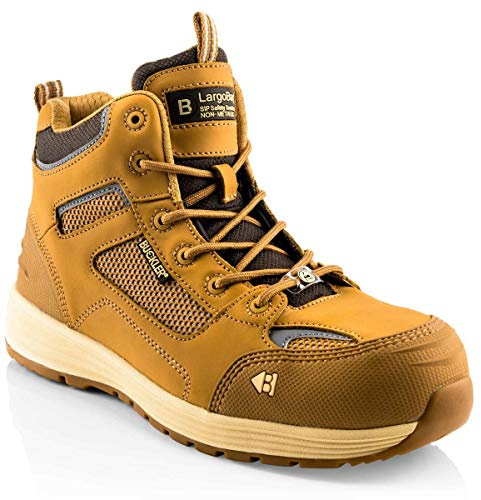 Buckler BAZ Safety Trainer Boots in Honey | Sizes 6-13 UK (6 UK)