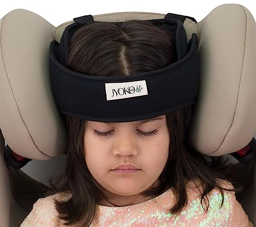 JYOKO KIDS Soporte de Cabeza para Niños en Coche (Black Series)