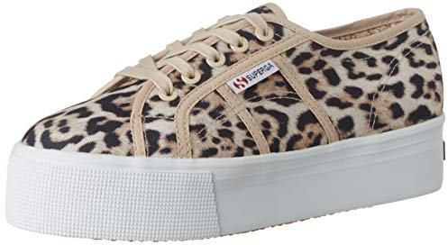 Superga Damen 2790-fantasy Cotw Gymnastikschuhe, Beige (Beige/Jaguar A1S), 38 EU