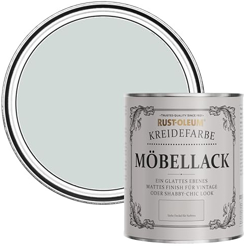 Rust-Oleum Light Grey Upcycled Furniture Paint in Chalky Finish - Dove 750ml