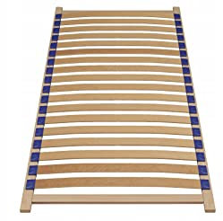 BDW Holztech Rollrost Flex - 18 LEISTEN 90/140/160x200 Hochwertiger extra starker Lattenrost aus heimischen Wäldern - Rolllattenrost (90x200)