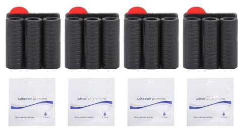 Fondina per Punte, Fondina per Utensili Portapunte per Trapano con Attacco per Fondina per Utensili in Gomma Adesiva per Cacciavite per Trapano Elettrico 1/4 di Pollice