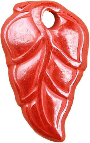 9–18 mm, 2 Stück, Korallenperlen aus Kunstharz, Charm-Anhänger, Abstandsperlen zur Schmuckherstellung, Perlen-11 Blatt, 11 mm, 2 Stück