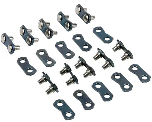 cyclingcolors 10 x motorsågskedja snabbkopplingskopplingar, 0,325 tum innerplatta tjocklek 1,3 mm