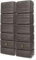 2X 330L GRAF Wandtank Set mit Verbinder (Slim Wood | Darkwood)