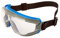 3M™ GoggleGear™ 500 Vollsichtbrille, Neoprenkopfband, Scotchgard™ Antibeschlag-/Antikratz-Beschichtung (K&N), klare Scheibe, GG501NSGAF-BLU