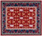 Meinl Cymbals Drum Rug Schlagzeugteppich 1,40x1,60 Meter für platzsparende Setups - rutschfester Boden, dicht gewebter Stoff – Drumset Zubehör, Oriental (MDRS-OR)