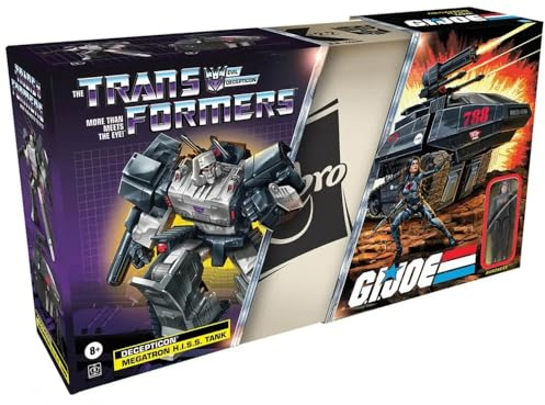Hasbro Transformers x G.I. Joe Collaborative Mash-Up Megatron H.I.S.S. Tank & Baroness Actionfigur, 2 Stück