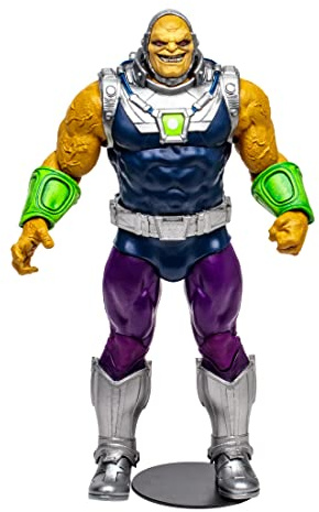 McFarlane Toys, DC Multiverse Mongul Action Mega Figure avec 22 pièces Mobiles, Figurine de Superman Villians à Collectionner avec Base de Support, Carte de Personnage Unique à Collectionner - À