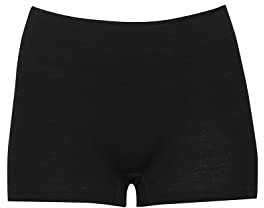 Dilling Damen Merino Wolle Hipster Schwarz 38 – Unterhose Aus 100% Bio Merinowolle – Atmungsaktive Panty Ohne Superwash – Nachhaltige Damen Unterwäsche