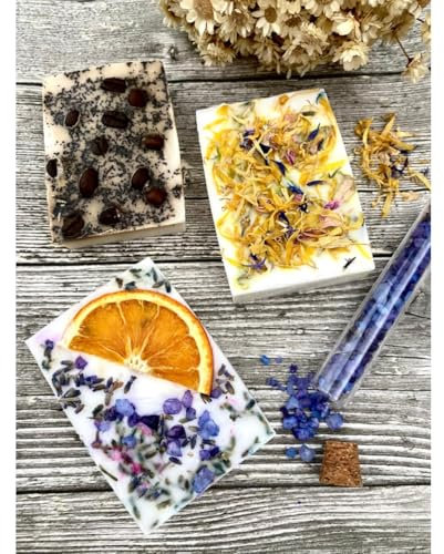 Dinala Seife selber machen - kreative Seife herstellen - Seifen selber machen Set Erwachsene - handgemachte Seife entwickeln und verschenken (Groß)