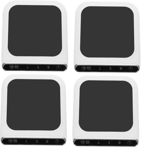 CLISPEED 4 Pz scaldino USB per desktop sottobicchieri riscaldanti USB Piatto tazza elettrica riscaldante Riscaldatore tazza elettrica scaldatazze per tazza scaldatazze riutilizzabile AbS