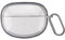 VAEKNVG Silicone Case for Bose Ultra Open Earbuds, Shockproof Protective Earbuds Cover with Keychain Accessories (Clear)