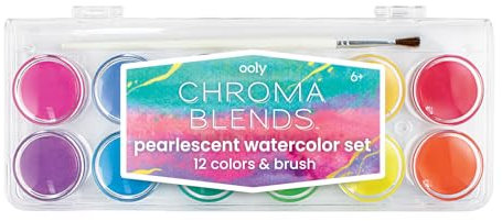 Chroma Blends Pearlescent Watercolors - 13 Piece Set