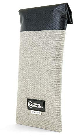Mission Darkness Faraday Phone Sleeve // Slim Waterproof Dry Bag for Cell Phones + RF Shielding Liner // Signal Blocking, Anti-tracking, EMP Shield, Data Privacy, Electronic Device Security