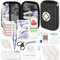 276-teiliges Erste-Hilfe-Set, Notfall-Kit, für Zuhause, Auto, Erste-Hilfe-Set, Notfall-Kit, Heimzubehör für Schlafsaal, Erste-Hilfe-Set, Notfallbedarf für Boot, Wandern, Skaten, Schwarz YIDERBO