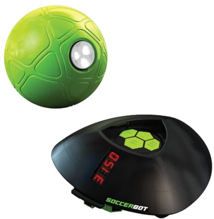 Strikesphere, Soccer Bot Indoor Football Trainer, Football Gifts for Boys, One Size, Black