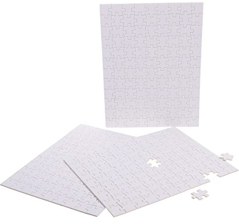 Abaodam 3blätter Leere Holzpuzzle Für -bastelprojekte Für Sublimation Kreative Aktivitäten Hochzeiten Geburtstagsfeiern Und Kinderhandwerk