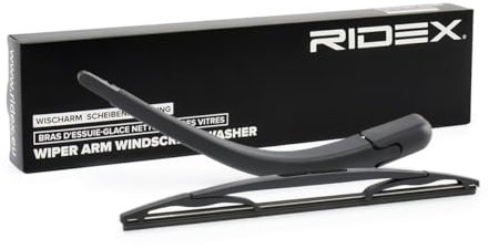 RIDEX Wischerarm Scheibenwischerarm 301W0074 hinten mit Wischblatt