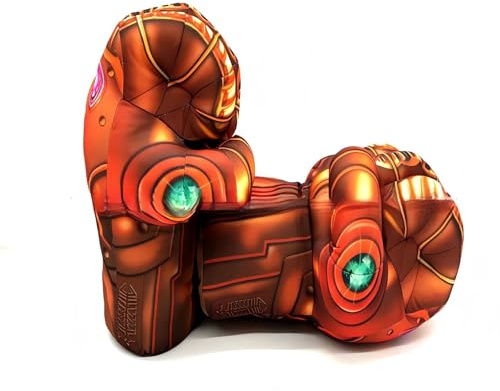 Rionavexa Lustig Boxhandschuhe,Helden Spielzeug, Cosplay Handschuhe Griff Plüsch Spielzeug für Geburtstag Weihnachten Geschenk,Cosplay Kostüm Handschuhe 28cm für Halloween Karneval Theater