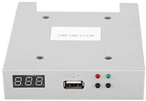 Lazmin112 Emulatore di unità Disco Floppy SSD Portatile da 3,5 , Floppy Disk 1,44 MB Lettore Disco Floppy USB FDD-UDD unità Disco Floppy per Controller industriali