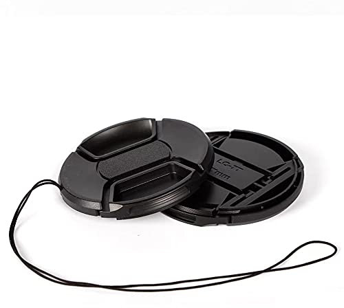 67mm Lens Cap Cover Compatible for Canon T8i 90D kit EF-S 18-135mm, EF-S 10-18mm, EF 70-300mm, EF 35mm f/2 Lens, for Nikon D850 D780 kit 16-85mm Lens. (2 Pack)