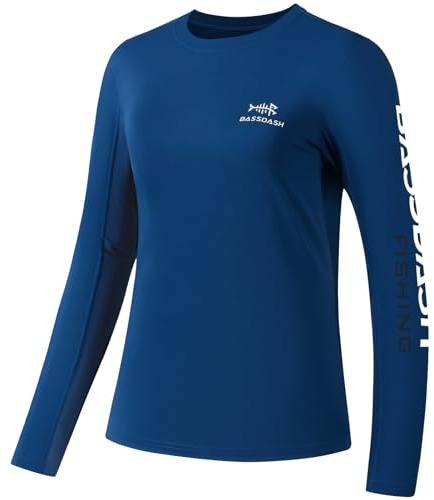 Bassdash Camicie a Maniche Lunghe da Donna con Protezione Solare UPF 50+ e Asciugatura Rapida per la Pesca, l'escursionismo e Il Kayak