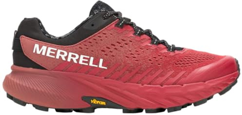 Merrell Remix de Agilidad, Zapatillas para Carreras de montaña Hombre, Rojo carmesí, 46 EU