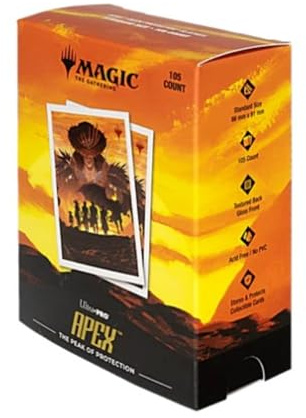 Ultra PRO - Outlaws of Thunder Junction 105ct APEX™ Deck Protector Sleeves Ft. Gang Silhouette for Magic: The Gathering