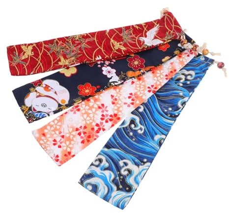 VALICLUD 4piezas Funda Antipolvo para Abanico Bolsa De Almacenamiento Portátil Diseño y Elegante