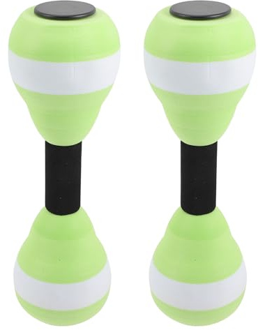 Didiseaon Water Dumbbells for Water Aerobics: 2pcs Aqua Dumbbells Swimming Weights Pool Exercise Foam Aqua Aerobics Weights for Pool Exercise Adults Equipment