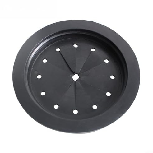 HpLive Filtro per lavello, filtro di scarico, inserto per lavello da cucina, design giapponese, drenaggio efficiente, 12 fori, diametro superiore 147 mm, diametro inferiore 140 mm, universale, di alta