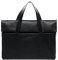 BACCINI Laptoptasche schmal echt Leder - 15.4 Zoll Laptop Business-Tasche VITO - Aktentasche mit Laptop-Fach - Ledertasche Herren und Damen schwarz handgefertigt