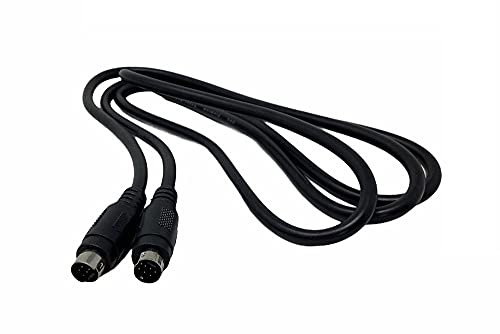 Vetrineinrete® Cavo s-video maschio 7 pin 1,5 mt video s-vhs svideo prolunga tv pc computer dvd 941-7 D17