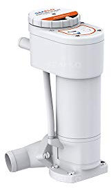 Seaflo Manuell auf elektrische Marine WC-Umrüstsatz, Weiß, SFMTP1-02